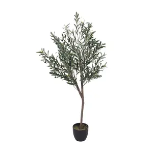 155cm H Garden Decoration Artificial Olive Tree with Pot