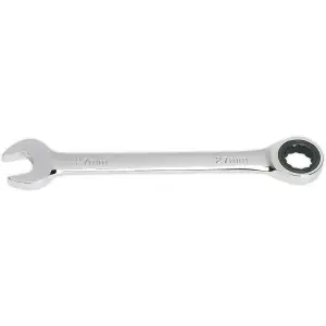 27mm Chrome Vanadium Steel Ratchet Combination Spanner with 72 Tooth Design