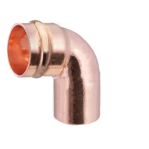 Solder ring 90° Street Pipe elbow (Dia)15mm 15mm