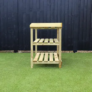 Waltons 1m Garden Potting Bench Pressure Treated