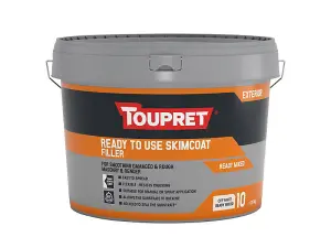 Toupret TTEGFAP10SOGB Ready to use Skimcoat Filler 10kg TOUTTEGFAP10