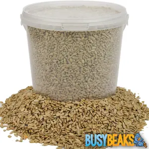 5L BusyBeaks Sunflower Hearts - Kernels Bird Seed Bakery Grade Food for Wild Birds