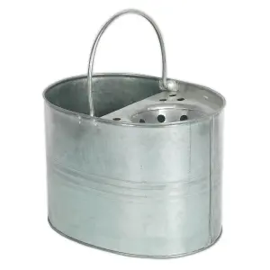 Sealey Mop Bucket from Heavy Duty Galvanized Steel With Carry Handle 13L BM08