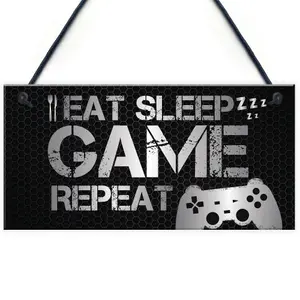 Novelty Gaming Sign Gift For Son Dad Brother Christmas Birthday Gift Idea Gamer Gift