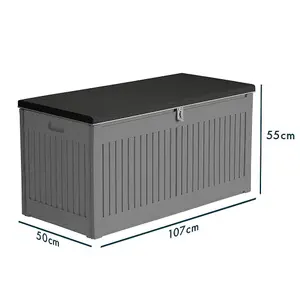 Outdoor Plastic Garden Storage Box 270L