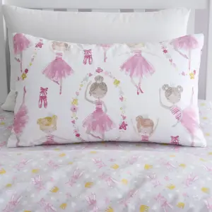 Ballet Dancer Kids Duvet Cover Set