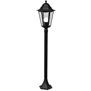 Nordlux Cardiff Outdoor Patio Terrace Garden Light In Black (Height) 100cm