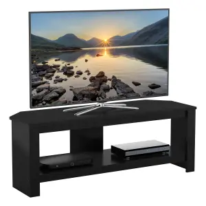 AVF Calibre 1.15m TV Stand, for TVs up to 55" - Black Oak