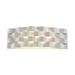 Luminosa Modern LED Wall Lamp White, Warm White 3000K 1292lm