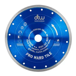 DTW Pro Hard Tile Saw Blade 230mm/9" x 22.23