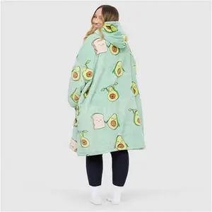 Avocado Oodie Hooded Blanket