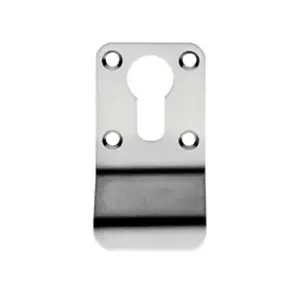 Euro Profile Cylinder Latch Pull Handle 78 x 44mm Satin Stainless Steel