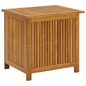 Berkfield Garden Storage Box 60x50x58 cm Solid Acacia Wood