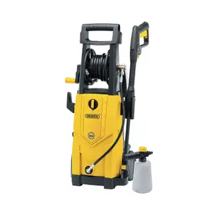 Draper 230V Pressure Washer, 2,200W, 165Bar, Yellow 03096