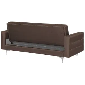 3 Seater Sofa ABERDEEN Dark Brown