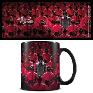 Squid Game Guards Mug Black/Pink (12cm x 8.7cm x 10.5cm)