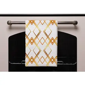 Cotton Waffle Tea Towel Kitchen Towel (Set of 3)