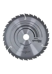 Bosch Professional Speedline Wood Circular Saw Blade - 235 x 30/25 x 2.4 mm, 30 Teeth