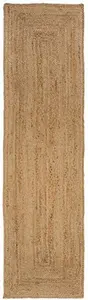 Dunelm Jute Design Woven Runner, Boho, Natural