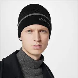 Louis Vuitton® - My Monogram Eclipse Hat - Wool - Grey - Men - Luxury