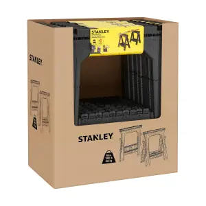 Stanley Foldable Saw horse, Pack of 2