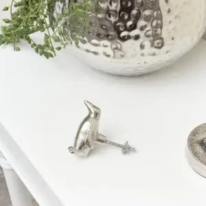 Melody Maison Silver Penguin Drawer Knob