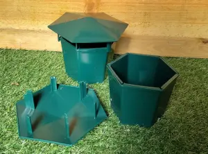 Slug & Snail Traps 2 Vitax Reusable Traps Organic Gardening Pet Child Safe