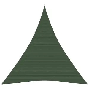 Berkfield Sunshade Sail 160 g/m2 Dark Green 4x5x5 m HDPE