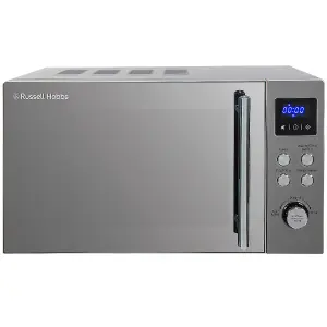 Russell Hobbs RHM2086SS-G Classic Digital Microwave 17L, Stainless Steel