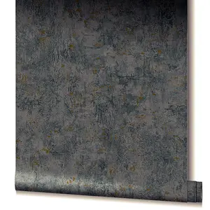 Paste the Wall Textured Metallic Wallpaper