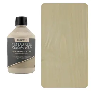 Littlefair's - Indoor & Outdoor Wood Stain - Driftwood Sand - 500ml