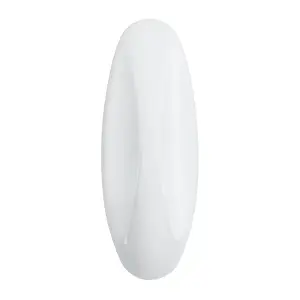 3M Command Designer Medium White Bath Hook (Holds)1.3kg, Pack of 2