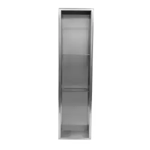 Thermopanel 304 Stainless Steel Recess Shower Niche Shelved - Stainless Steel (204x915x103mm)