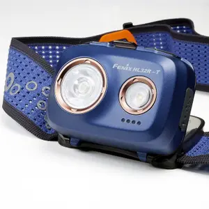 Fenix HL32R-T Blue, USB-C Rechargeable Head Torch - 800 lm - 132m Beam - Li-Poly Battery - 3x AAA Compatible - IP66 Weatherproof