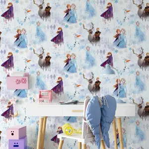 Disney Multi Novelty Pearl effect Embossed Wallpaper