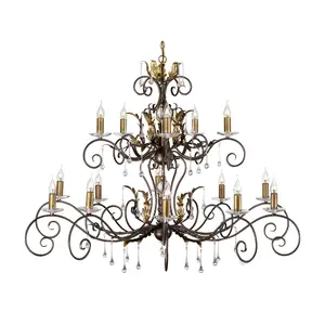 Elstead Amarilli 15 Light Candle Chandelier Bronze