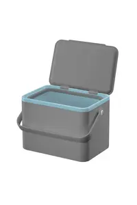 EKO Compost Caddy Grey 4L Grey