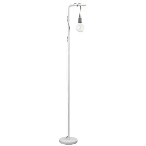 Luminosa Wire Floor Lamp, White