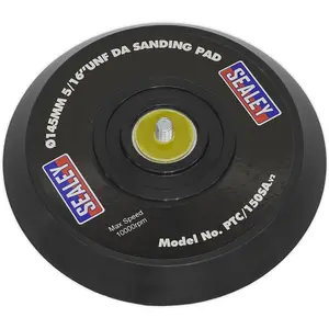 145mm DA Backing Pad for Stick-On Discs - Ideal for Air and Electric Tools