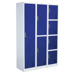 Sealey Single Locker With 4 Doors Ventilated With Lock 380 x 450 x 1850mm SL4D