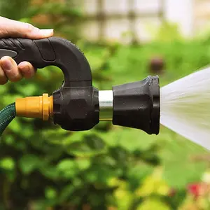 Multi-functional Handheld Watering High Pressure Garden Spray - Variable Power - Comfortable Grip Handle