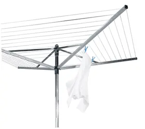 Brabantia Silver effect Rotary airer, 60m