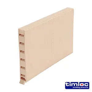 Timloc Cavity Wall Weep Vent Buff - 65 x 10 x 100mm