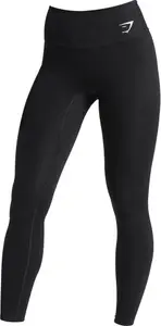 GYMSHARK 7/8 Womens Training Tights - Black