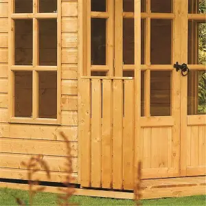 7'2'' x 8'8'' Apex Clarendon Summerhouse (Tongue and Groove floor)