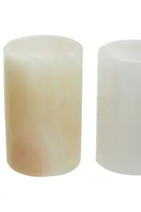 Interiors by Premier Three Onyx Tealight Holders,Candle Protection Tealight Holders, Easy to Clean Tealight