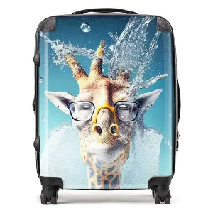 Giraffe Splashart Suitcase - Large