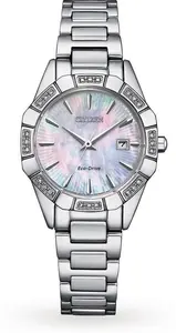 Citizen Eco-Drive Diamond Ladies Watch EW2650-51D 28mm - Citizen Watches