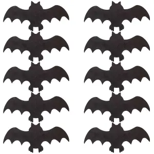 Halloween Bats Garland Paper Home Party Decorations Themed 3M