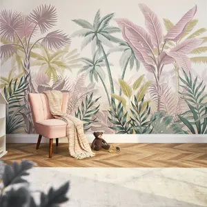 Jungle Escape Mural In Multicoloured (300cm x 240cm)